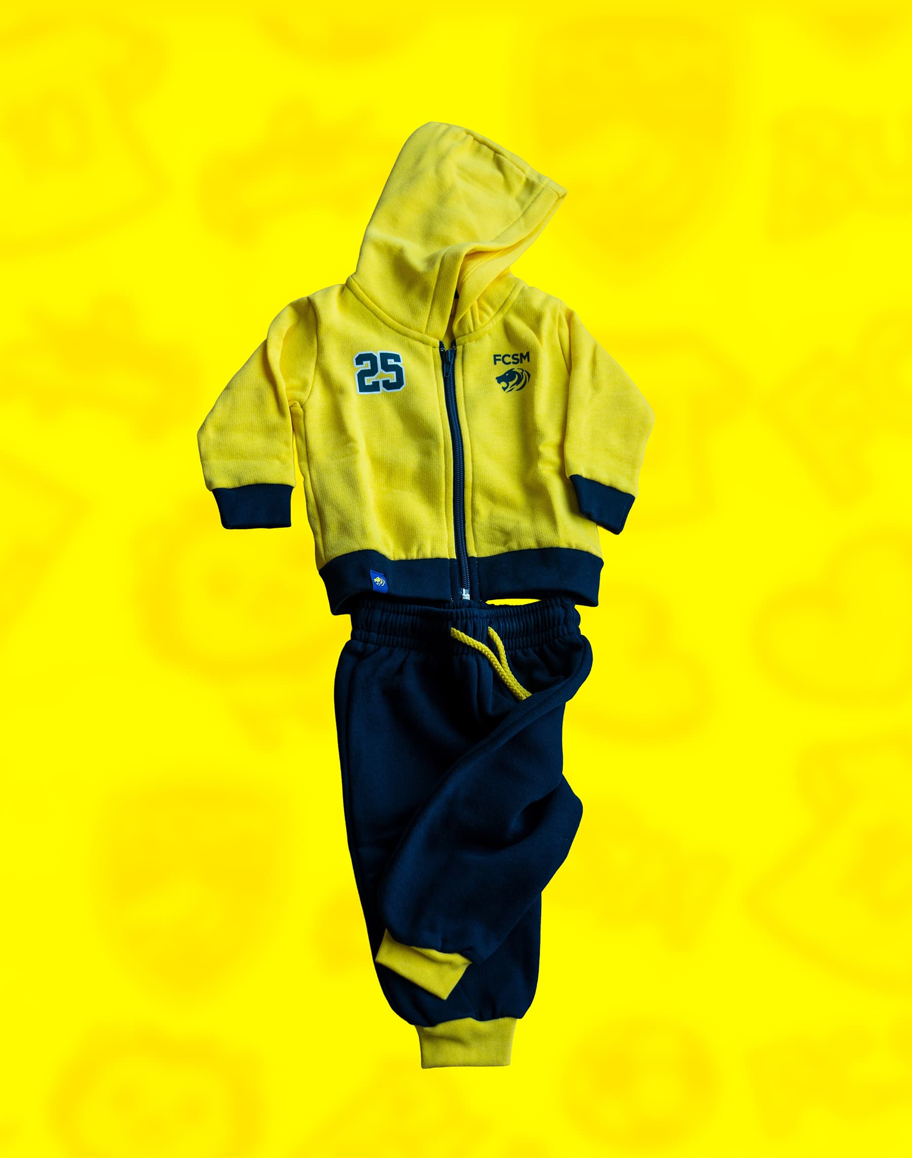 SURVÊTEMENT BÉBÉ JAUNE/BLEU