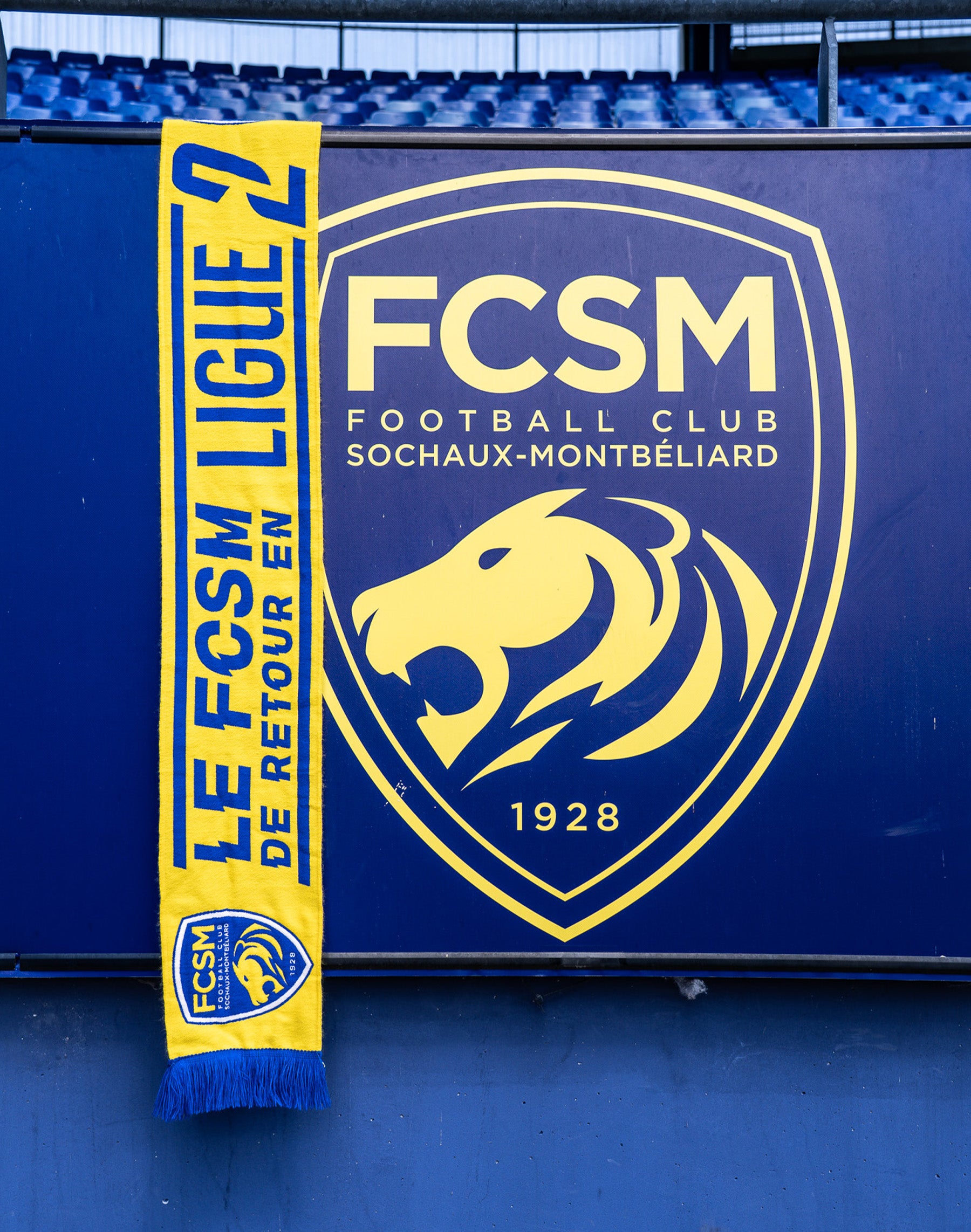 ÉCHARPE "LE FCSM DE RETOUR EN LIGUE 2"
