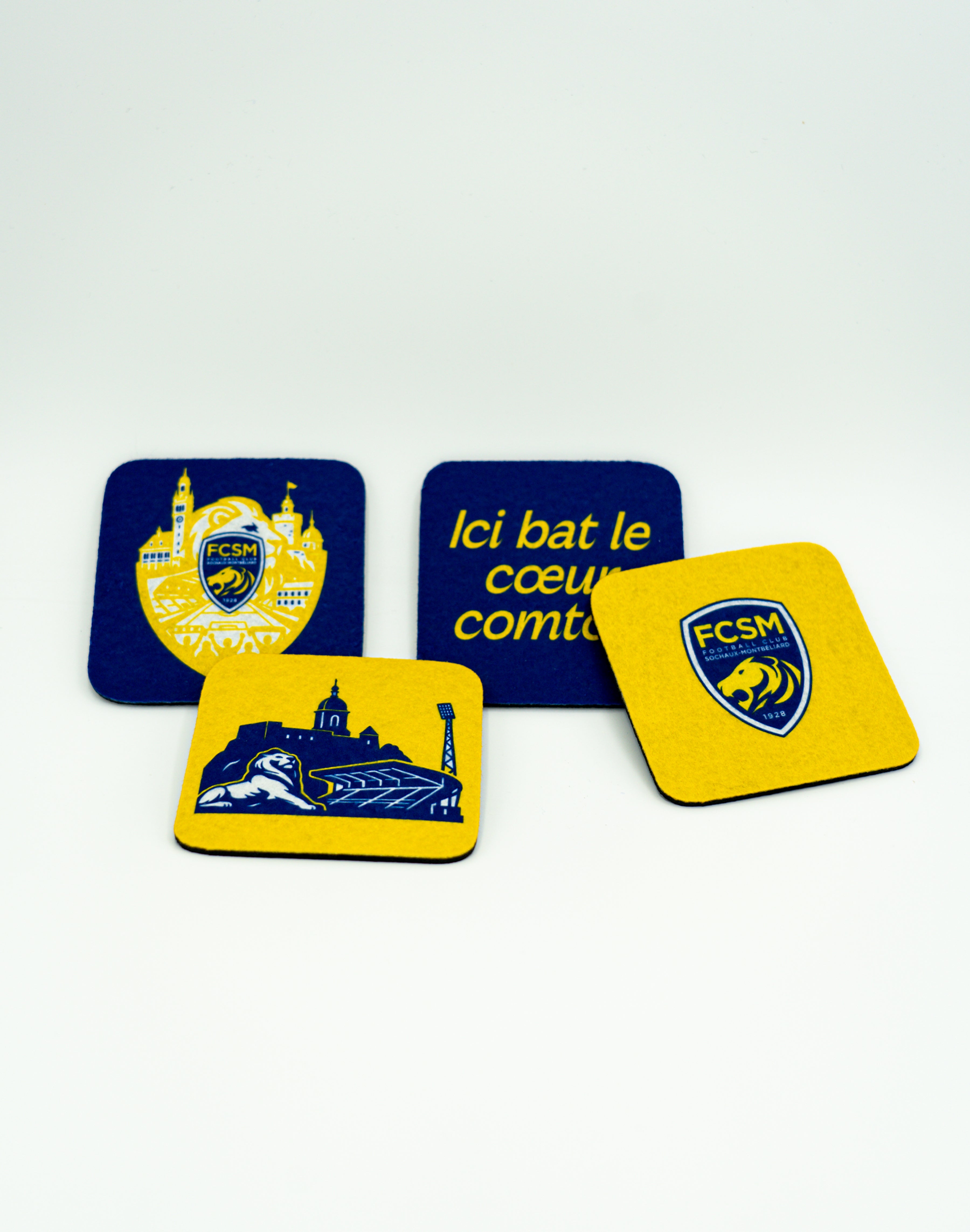 SET DE 4 SOUS-VERRES