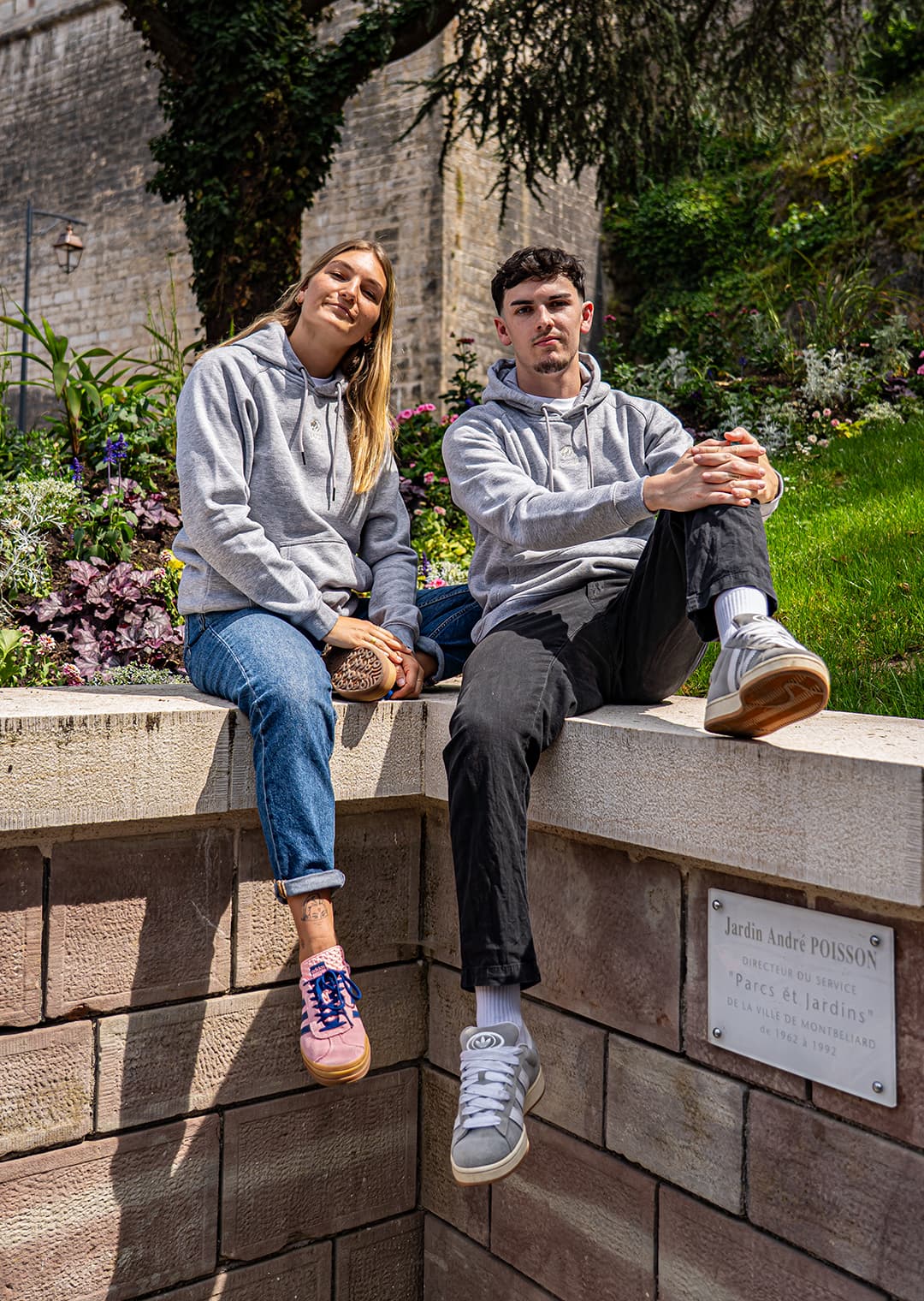 SWEAT GRIS "1928"