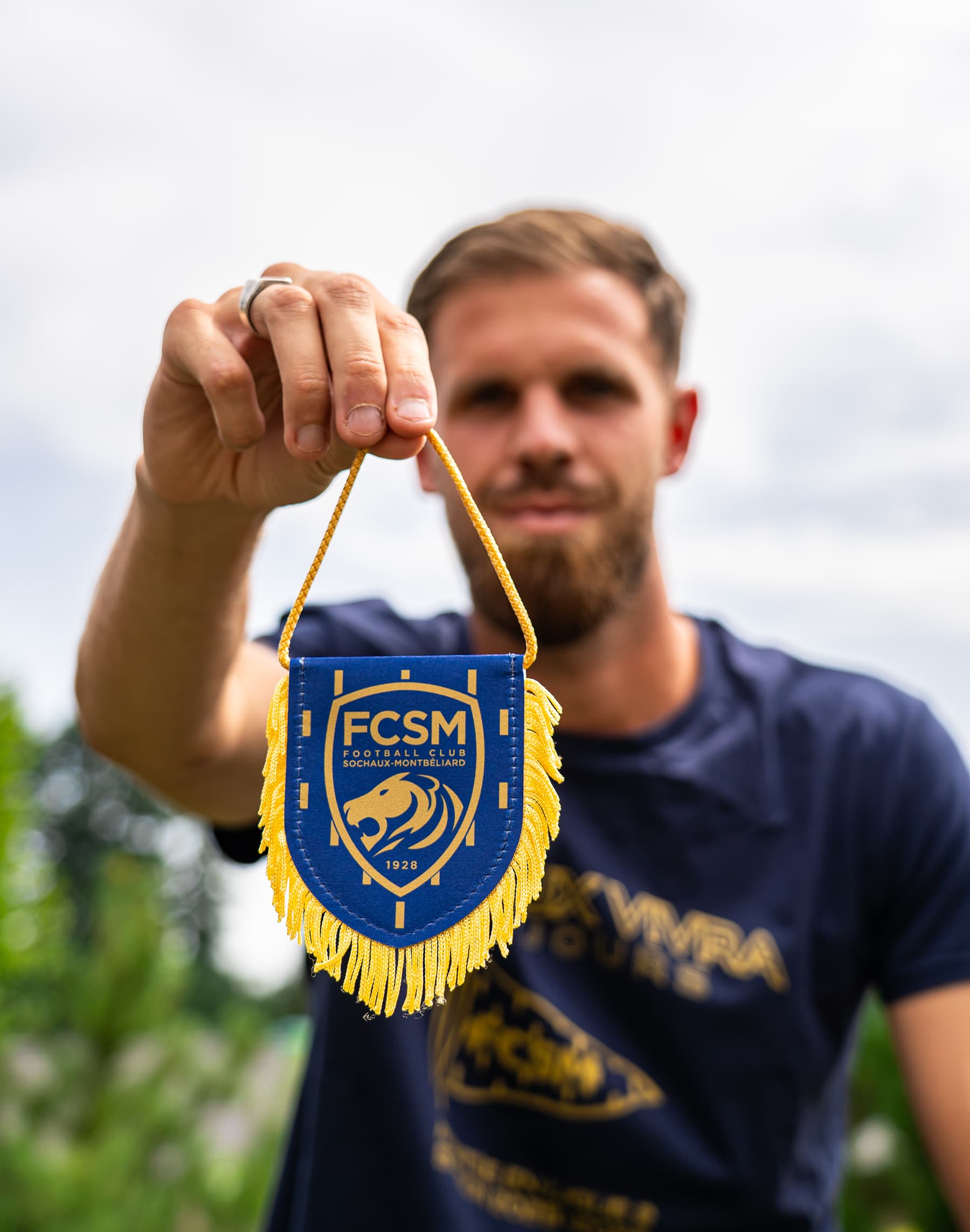 FANION "SOCHAUX VIVRA TOUJOURS"
