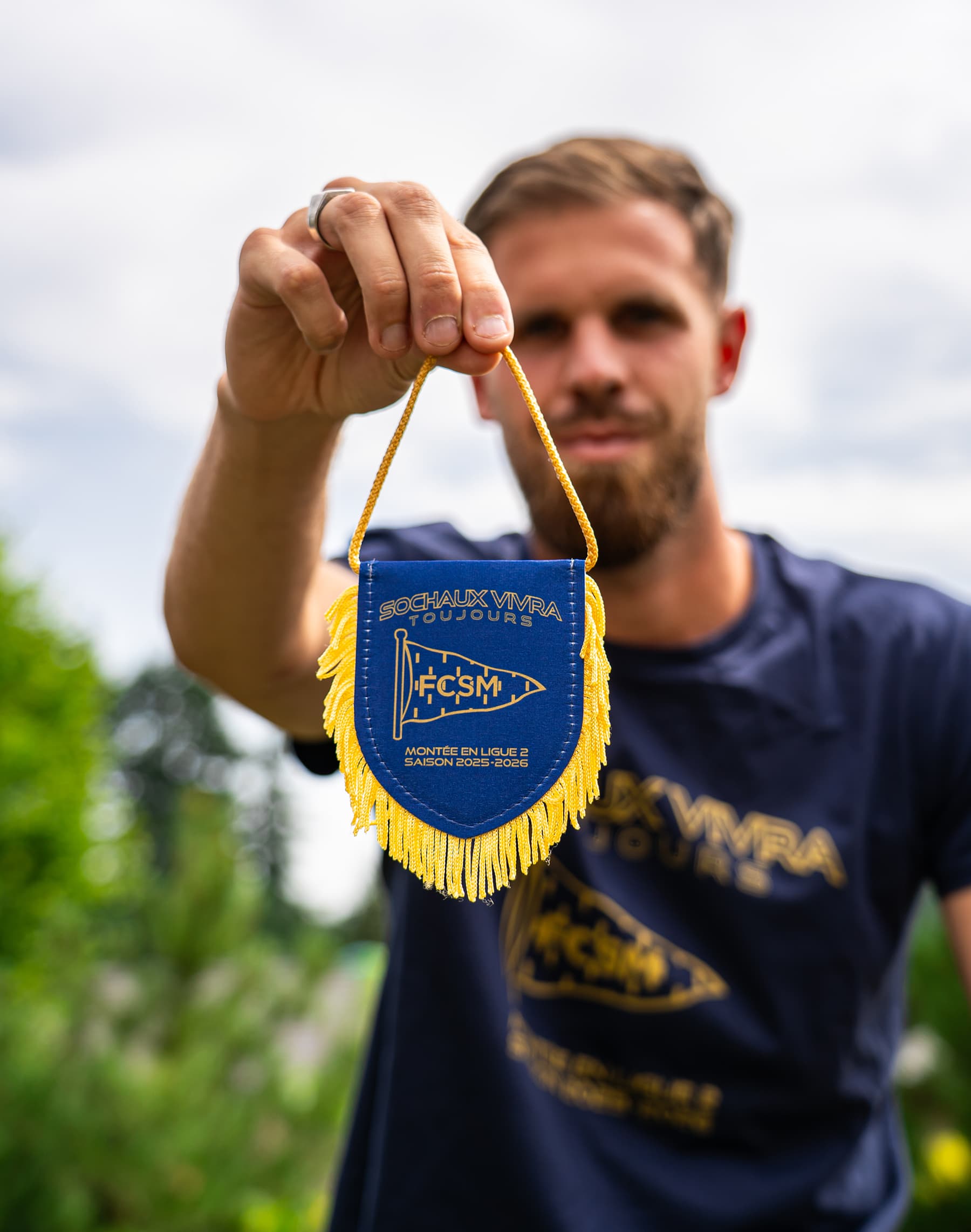FANION "SOCHAUX VIVRA TOUJOURS"