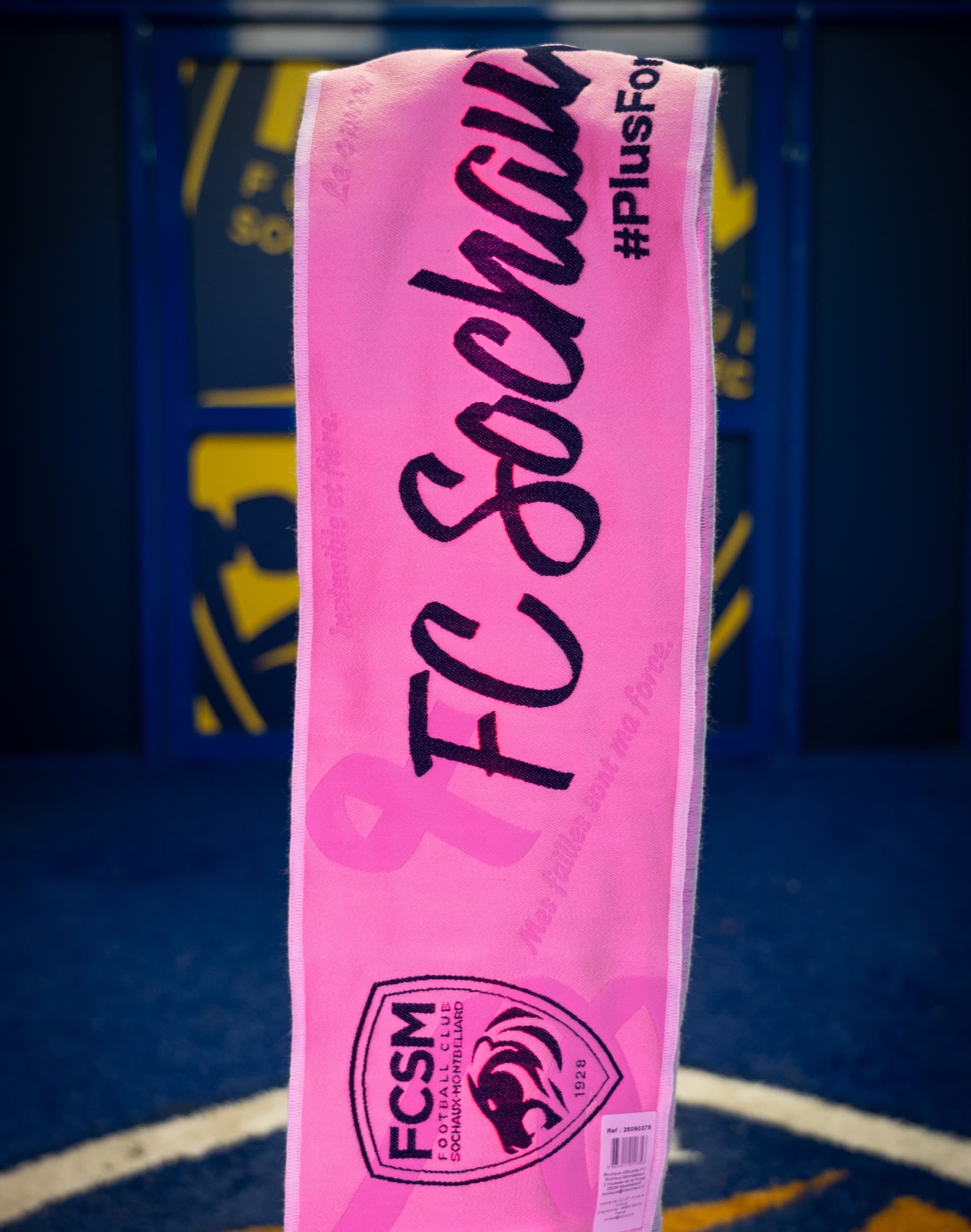 ÉCHARPE OCTOBRE ROSE FCSM