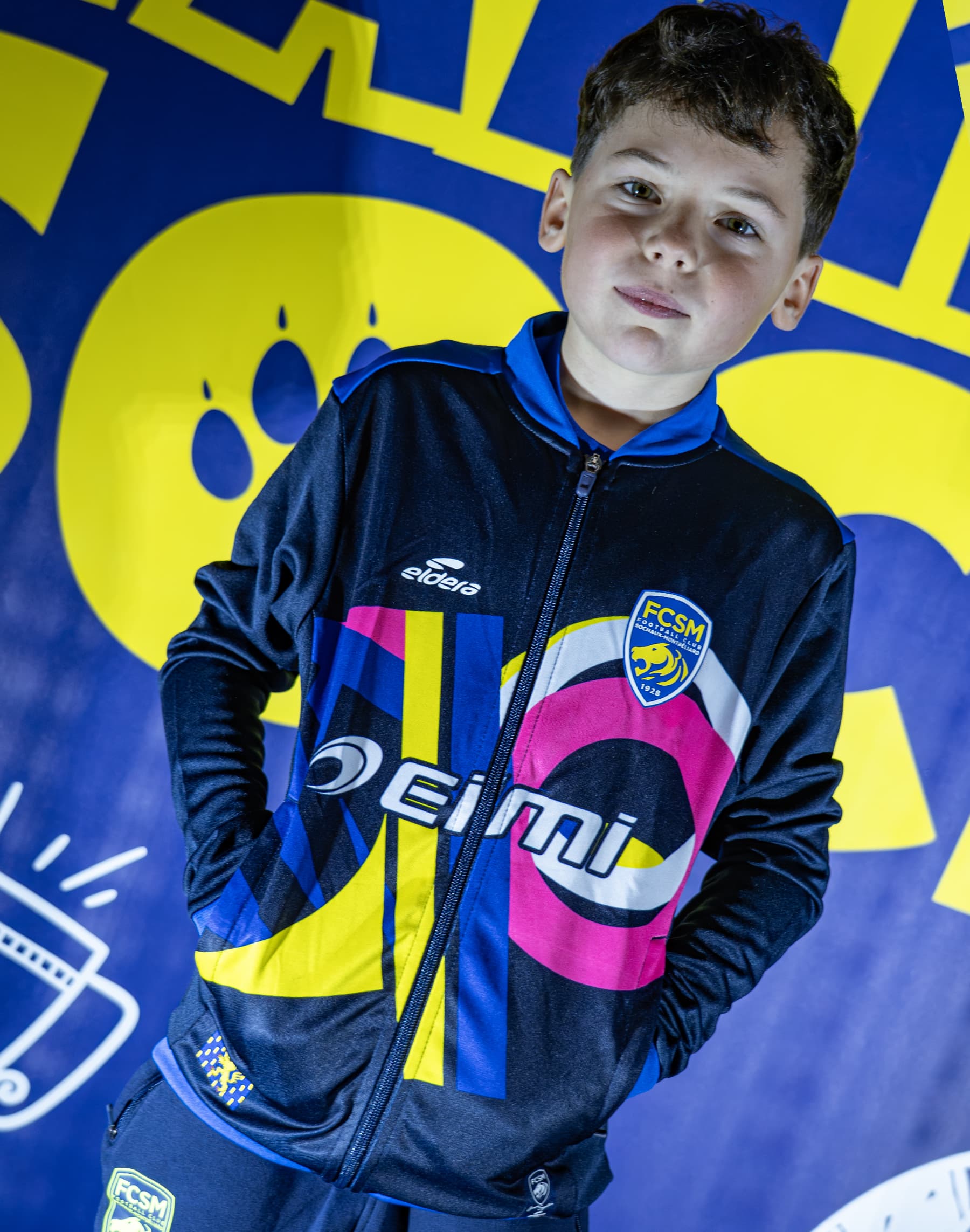 VESTE PRÉ-MATCH JUNIOR