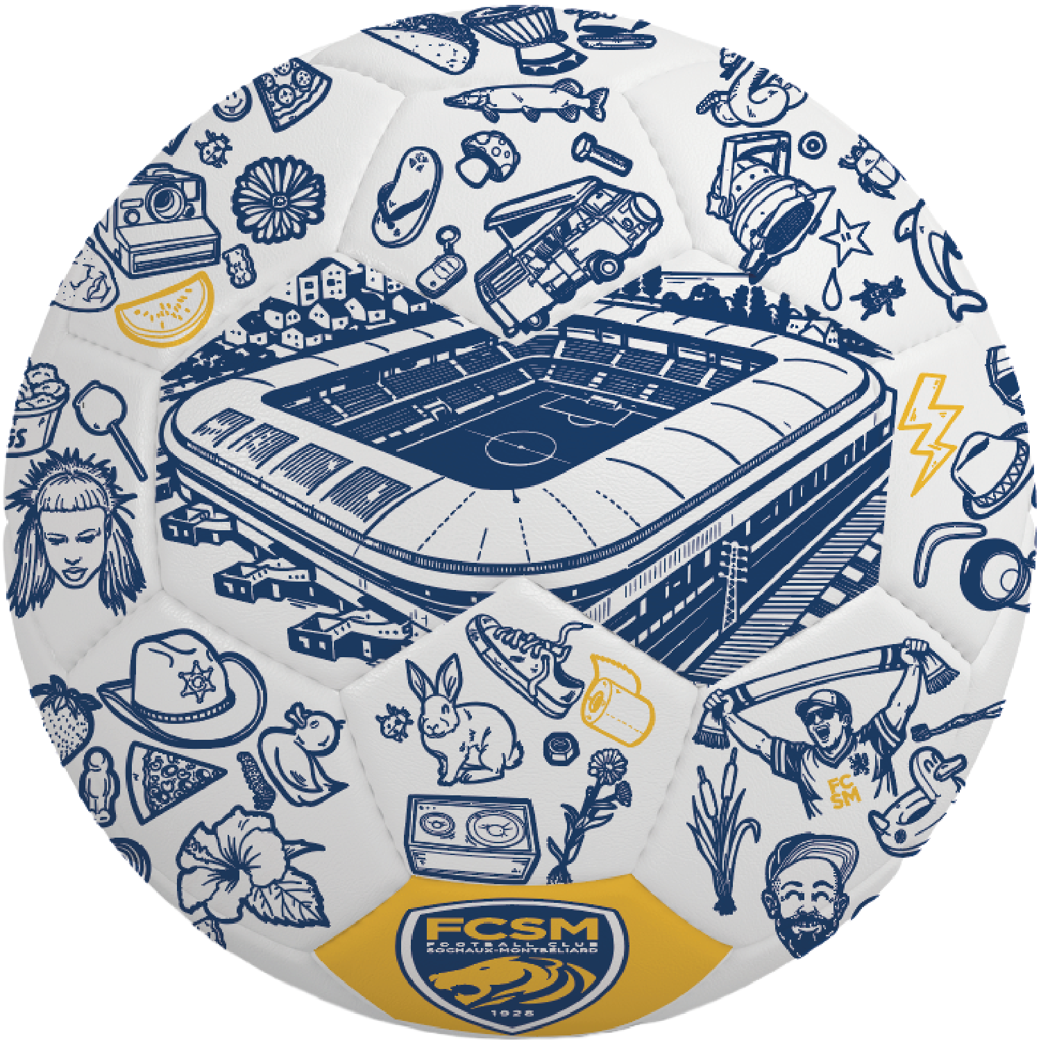 Ballon collector FCSM x Eurock
